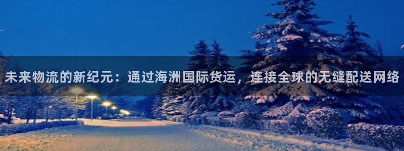 怎么下载k豆钱包app：未来物流的新纪元：通过海洲国际货