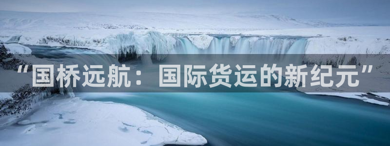 k 豆钱包已经：“国桥远航：国际货运的新纪元”