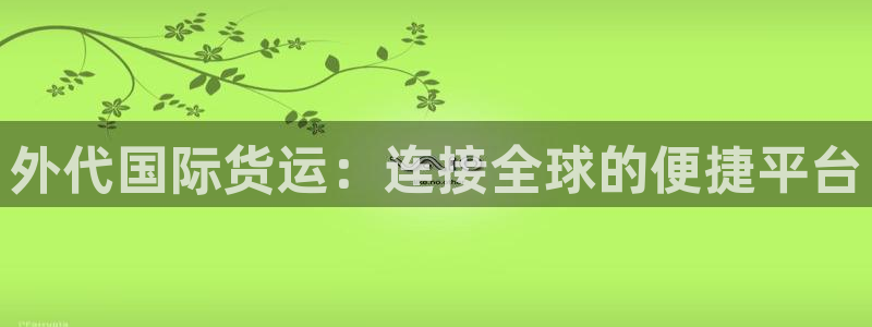 k豆钱包下载苹果：外代国际货运：连接全球的便捷平台