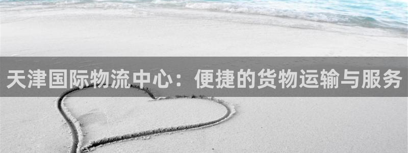 k豆下载钱包：天津国际物流中心：便捷的货物运输与服务