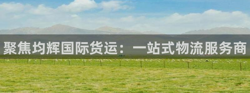 k豆钱包教程：聚焦均辉国际货运：一站式物流服务商