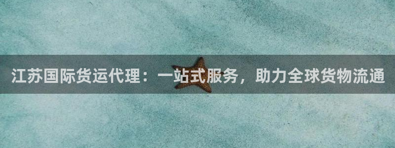 k豆钱包app官网：江苏国际货运代理：一站式服务，助力全